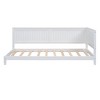 PAGED Twin Size Daybed Modern Simple Wooden Bed Frame with Headboard and Side Panel for Bedroom, Living Room - 3 of 4
