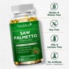 Mulittea Saw Palmetto 500mg Prostate Health Supplements, Hair Loss Prevention for Men and Women, 120ct - 3 of 4