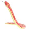 Aurora X-Large Colorful Lemonade Snake Playful Stuffed Animal Pink 51" - 2 of 4