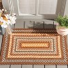 Braided BRD313 Machine Washable UV & Stain Resistant Non-Shedding Hand Woven Indoor Rugs - Safavieh - 2 of 4