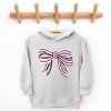 The Juniper Shop Patriotic Layered Bow Toddler Hoodie - 2 of 4