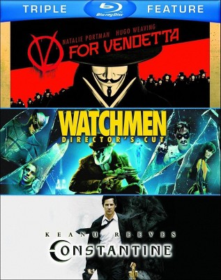 V for Vendetta/Watchmen/Constantine (Blu-ray)