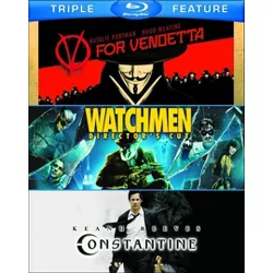 V for Vendetta/Watchmen/Constantine (Blu-ray)