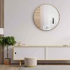 MAYEERTY Metal Framed Round Bathroom Mirror for Wall - 3 of 4