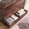 SinCiDo 6 Drawers Dresser for Bedroom, Modern 47in Wide Dressers & Chests of Drawers - 2 of 4