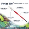 Creative Mark Polar Flo Professional Watercolor Brushes - Round - Short Handle, Nickel-Plated Seamless Brass Ferrule - Art Paint Brushes for Acrylic - 3 of 4