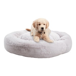 Ryder Faux Fur Donut Bed - 1 of 4