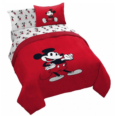 Mickey mouse best sale blanket set