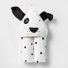 25"x50" Puppy Kids' Hooded Towel - Pillowfort™: Lightweight Cotton, Polka Dot, Toddler Bath, OEKO-TEX Certified - 4 of 4
