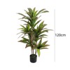 Artificial Dracaena Plant Indoor, Faux Yucca Tall Fake Floor Plant in Pot, Artificial Silk Tree House Floor Plants for Living Room Home Office Decor - 4 of 4