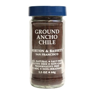 Morton & Bassett Ground Ancho Chili Powder - 2.3oz - 1 of 4