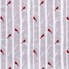 The Lakeside Collection Warm and Cozy Flannel Sheet Set - Queen Winter Cardinal - 2 of 3