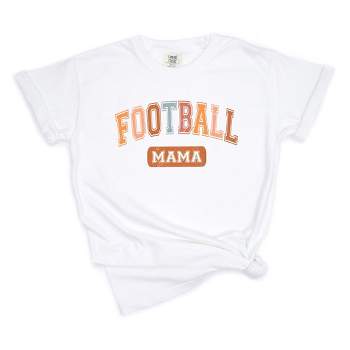 Simply Sage Market Varsity Football Mama Short Sleeve Garment Dyed Tee