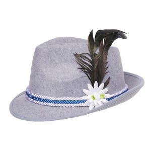 Halloween Express Alpine Fedora Hat Costume - 1 of 1