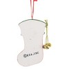 Kurt S. Adler 4.25 In Puppy's 1St Christmas. Stocking Paw Print Bones Tree Ornaments - 2 of 3