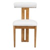 CAVINAS Dining Table Set for 6 Kitchen Table Mid-Century Modern Table Set with 4 Chairs and Bench Padded Seats and Backrest for Dining Room - 2 of 4