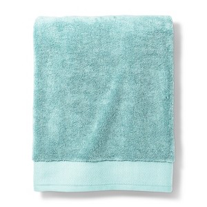 Reserve Solid Bath Sheet Dusty Blue - Fieldcrest , Adult Unisex
