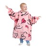 Catalonia Wearable Blanket Hoodie for Kids, Fleece Snuggy Sweatshirt Pullover, 4-12 Years Kids, Gift for Boys Girls, Gift Ideas - 2 of 4