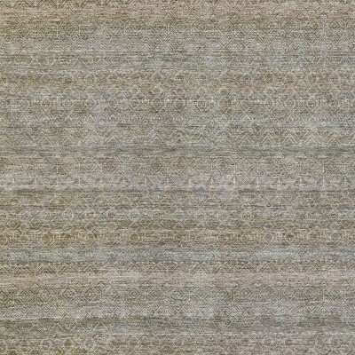 HomeRoots 5' X 8' Khaki And Beige Striped Washable Indoor Outdoor Area Rug