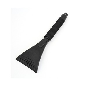 Unique Bargains Foam Coated Handle Car Windshield Ice Shovel Snow Scraper Black 12.2" Length 1 Pc - 1 of 3