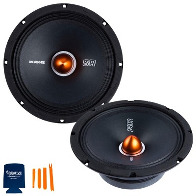Memphis Audio 2 SRXP82 SRX Pro Audio 8" 4-Ohm Mid Drivers