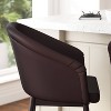 Taylor & Logan 42" Brida Faux Leather Barstool - 3 of 4
