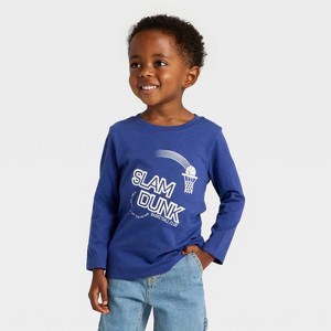 Toddler Boys' Long Sleeve Graphic T-Shirt - Cat & Jack™ - 1 of 4
