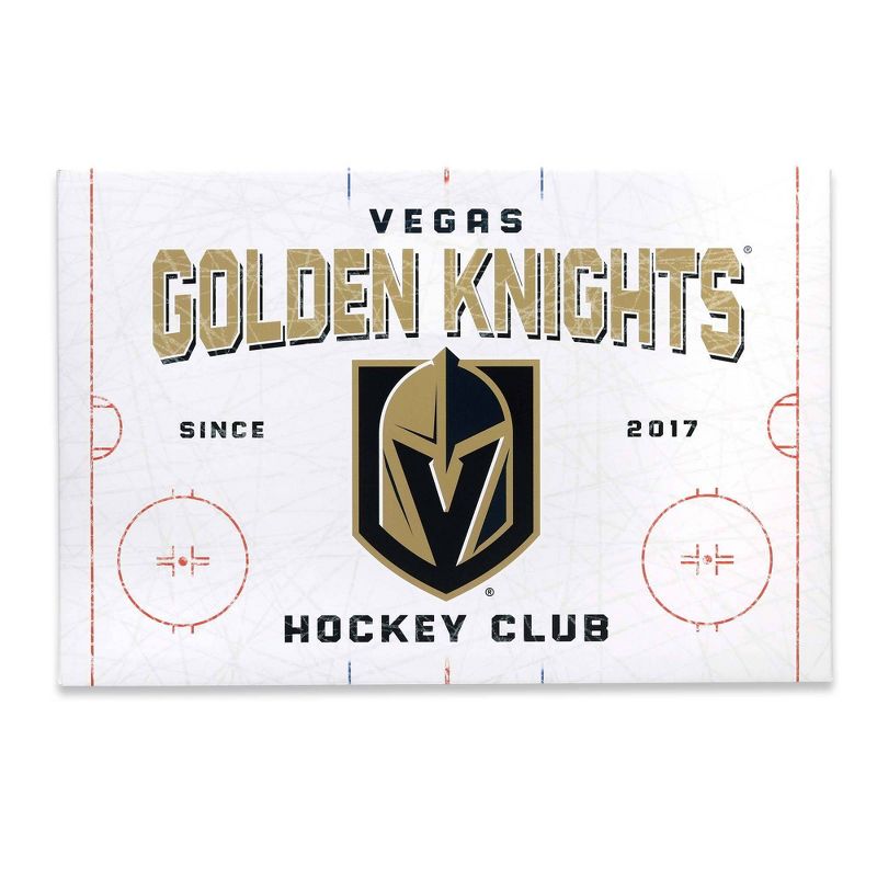 NHL Vegas Golden Knights Rink Canvas, 1 of 6