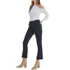 Women's Crop Flare Jean - JUST BLACK DENIM - 3 of 4