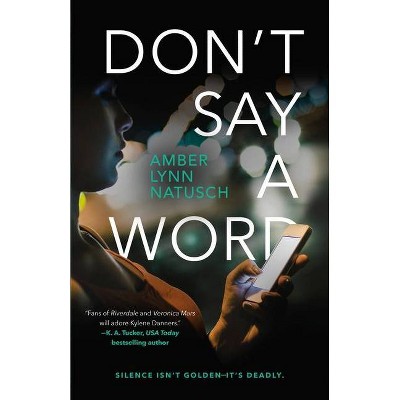 Don't Say a Word - (Hometown Antihero) by  Amber Lynn Natusch (Paperback)