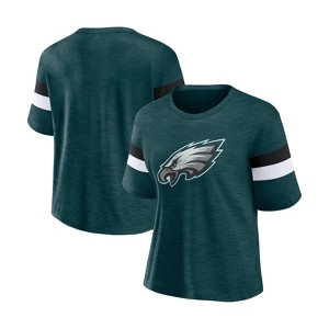 NFL Philadelphia Eagles Women's Short Sleeve Fashion T-Shirt - 1 of 3