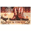 Olivia's Home Ride 'Em Cowboy Doormat – 22" x 32", Western Theme Coir Mat with Durable Backing - 2 of 3