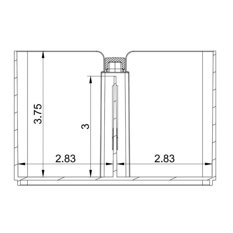 Divided Bath Caddy Clear - Brightroom&#8482;, 5 of 7