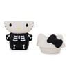 Silver Buffalo Sanrio Hello Kitty Skeleton 6-Inch Ceramic Snack Jar - image 4 of 4