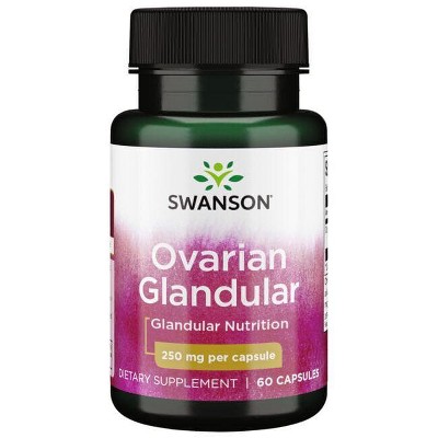 Swanson Dietary Supplements Ovarian Glandular 250 mg Capsule 60ct.