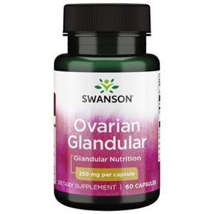 Swanson Dietary Supplements Ovarian Glandular 250 mg Capsule 60ct. - 1 of 3