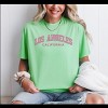 Simply Sage Market Embroidered Los Angeles CA Garment Dyed Tee - 2 of 4