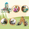 PICASSO-TILES 70 PC Medieval Castle Themed,  Magnetic Tiles, Building Blocks, STEM Toys for Kids 3+ - 3 of 4
