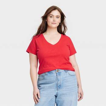 Red : Plus Size Clothing