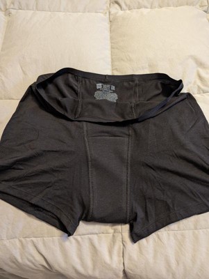 Hanes Women's 2pk Super Period Boy Shorts - Black 9 : Target