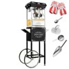 Olde Midway Vintage-Style Popcorn Machine Maker Popper with Cart and 8 Ounce Kettle - image 2 of 4