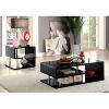 2pc Clive Glossy Coffee and End Table Set - HOMES: Inside + Out - 2 of 4