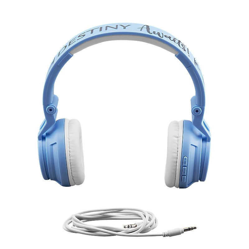eKids Disney Frozen Bluetooth Headphones for Kids, Over Ear Headphones for School, Home, or Travel - Blue (FR-B50.EXV9MZ), 3 of 5