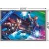 Trends International Marvel Thor: Love and Thunder - Bifrost Framed Wall Poster Prints - 3 of 4