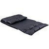 NicBex 43 In PU Leather Folding Sofa Lazy Sofa Convertible into Bed Futon Sofa with 2 Pillows Adjustable Backrest - 4 of 4