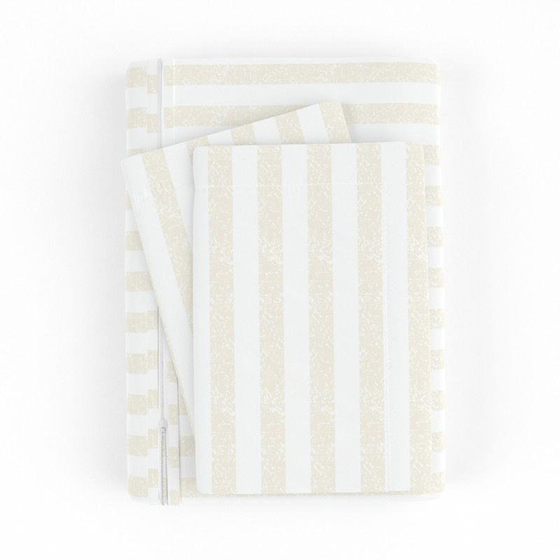 Stripe Pattern Premium Ultra Soft 3PC Duvet Cover & Shams Set, Easy Care - Becky Cameron (Shams Included), 5 of 12