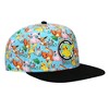 Pokemon Characters AOP Youth Light Blue Snapback Cap - 3 of 4