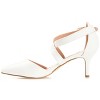 Journee Collection Womens Riva Pointed Toe Mid Heel Pumps - 2 of 4