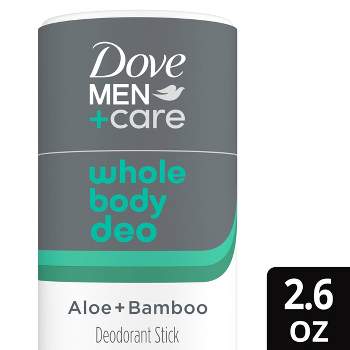 Dove Men+Care Aloe & Bamboo Whole Body Deodorant Stick - 2.6oz
