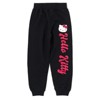 Hello Kitty Girls Fleece Boxy Sweatshirt Crop Top and Jogger Pants Outfit Set Little Kid to Big Kid - 3 of 4
